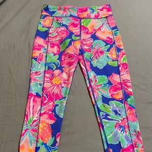 Lilly Pulitzer girls Maia leggings, size Large